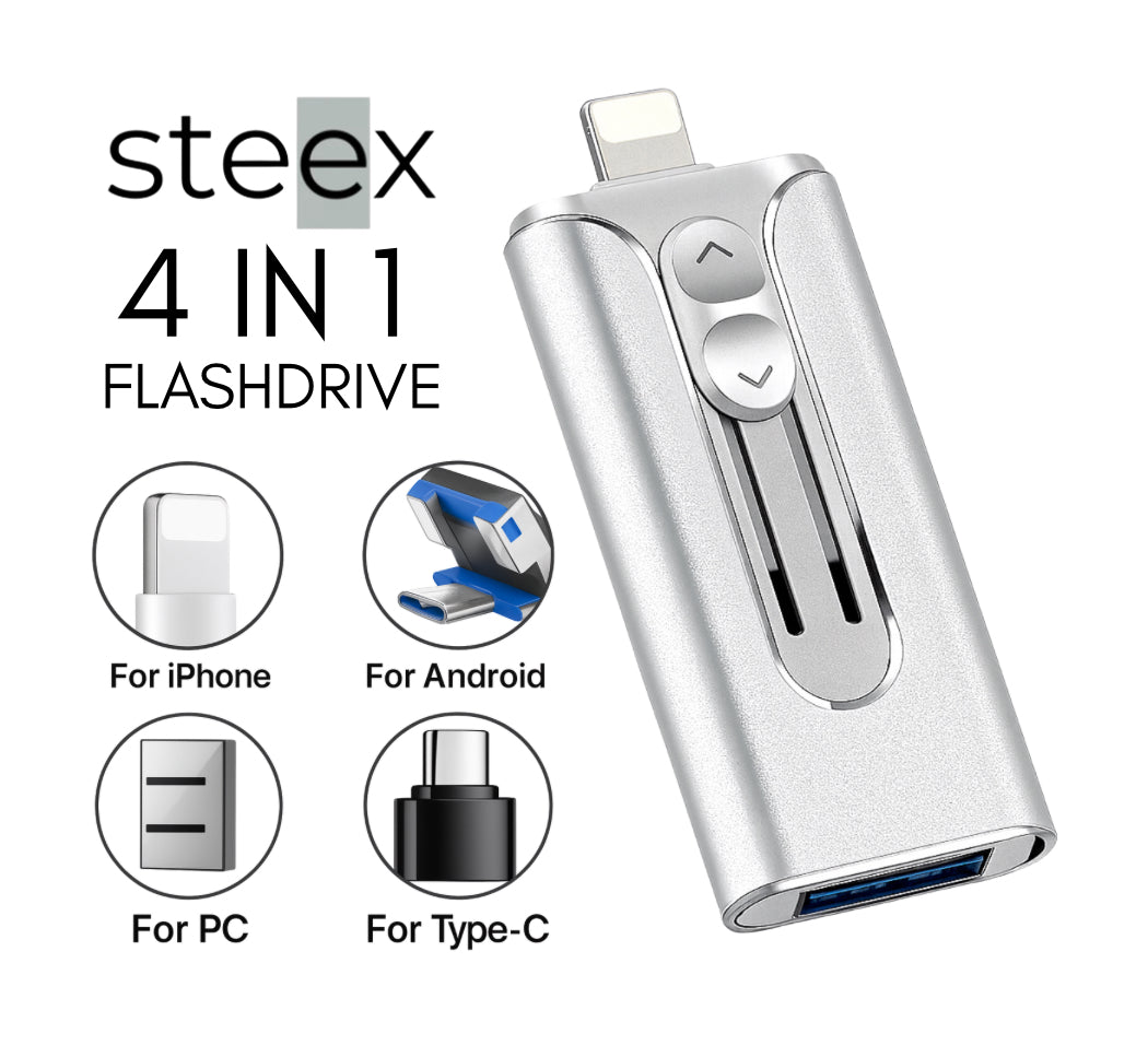 Steex™  4-in-1 Flash Drive