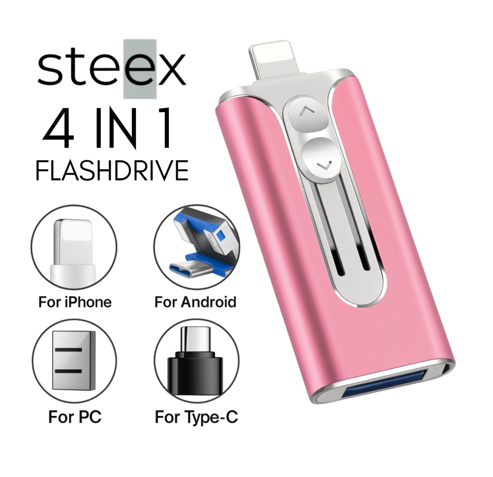 Steex™  4-in-1 Flash Drive