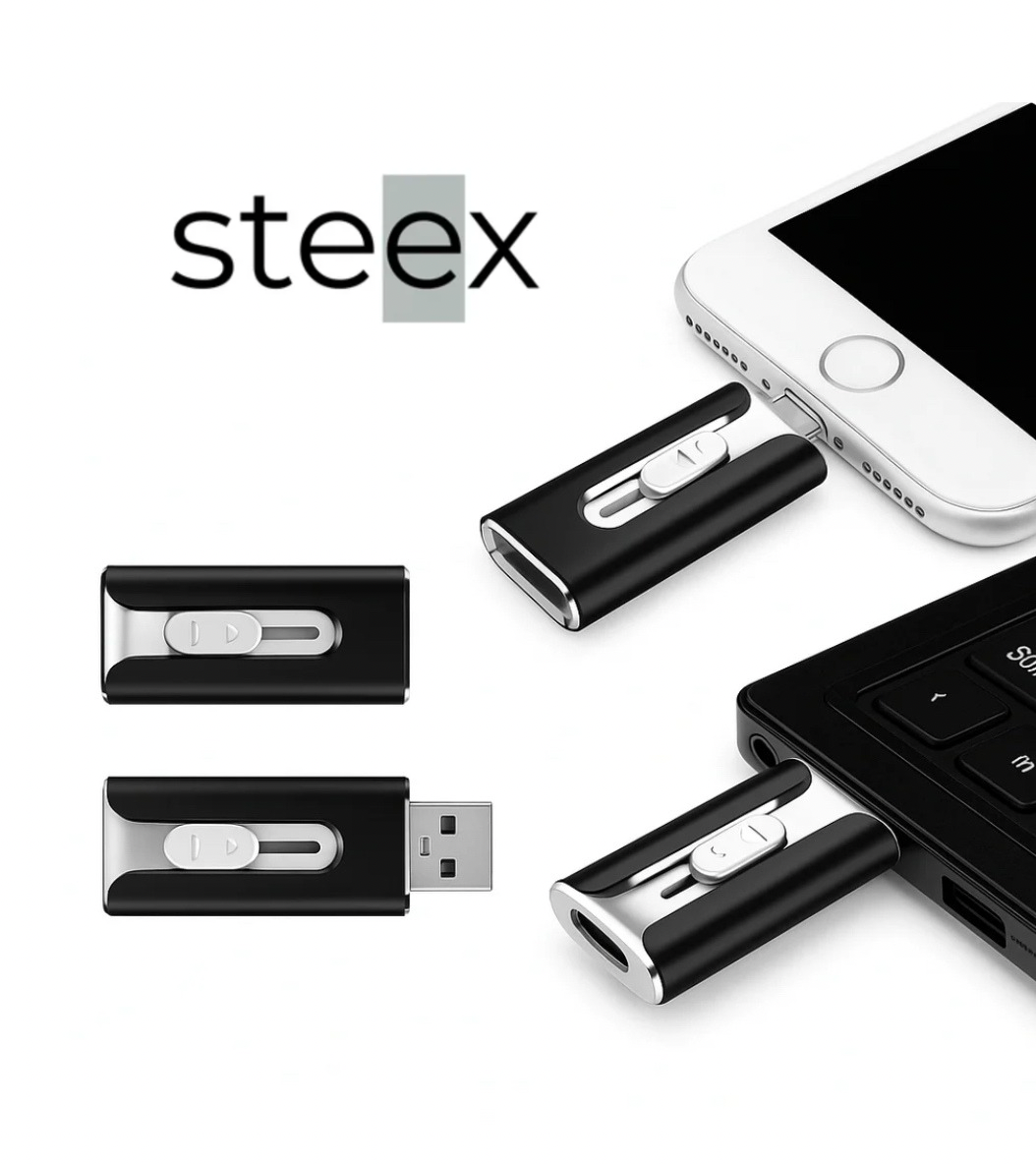 Steex™  4-in-1 Flash Drive