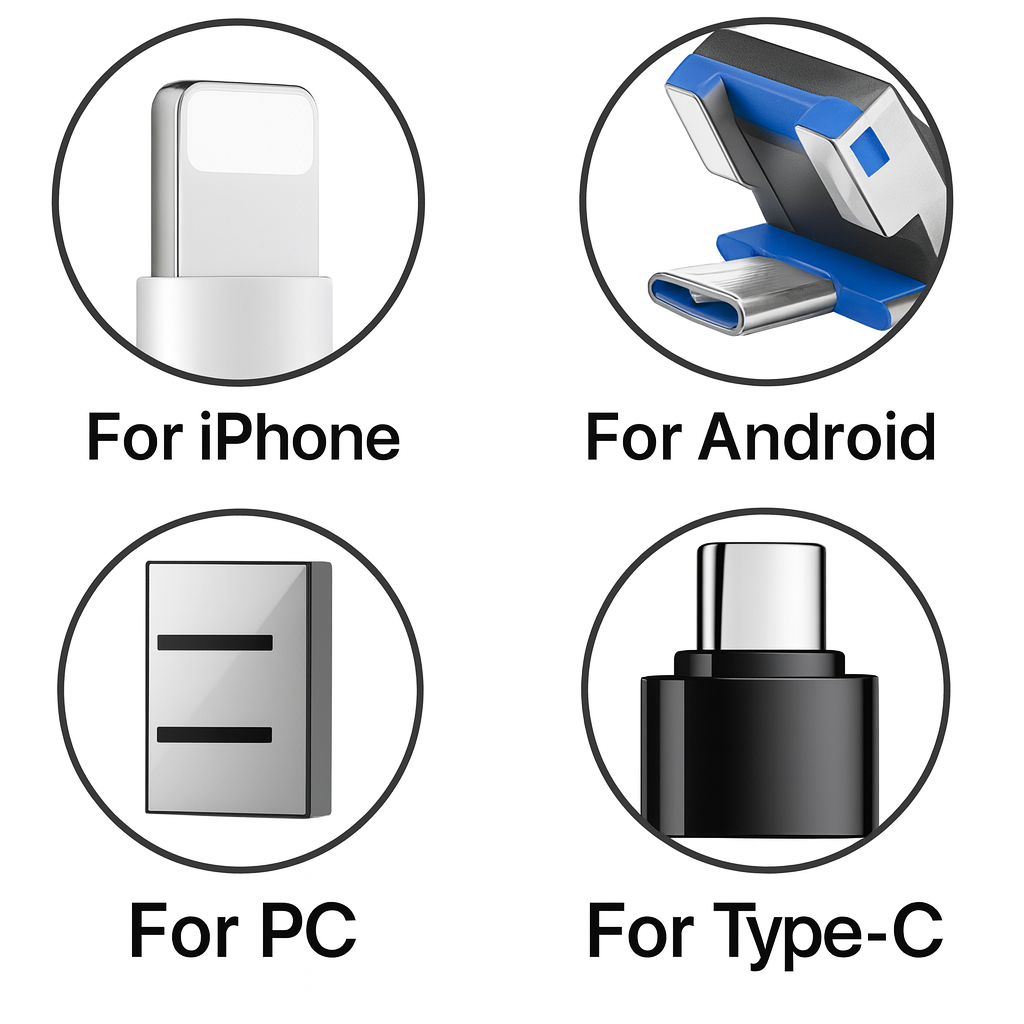Steex™  4-in-1 Flash Drive